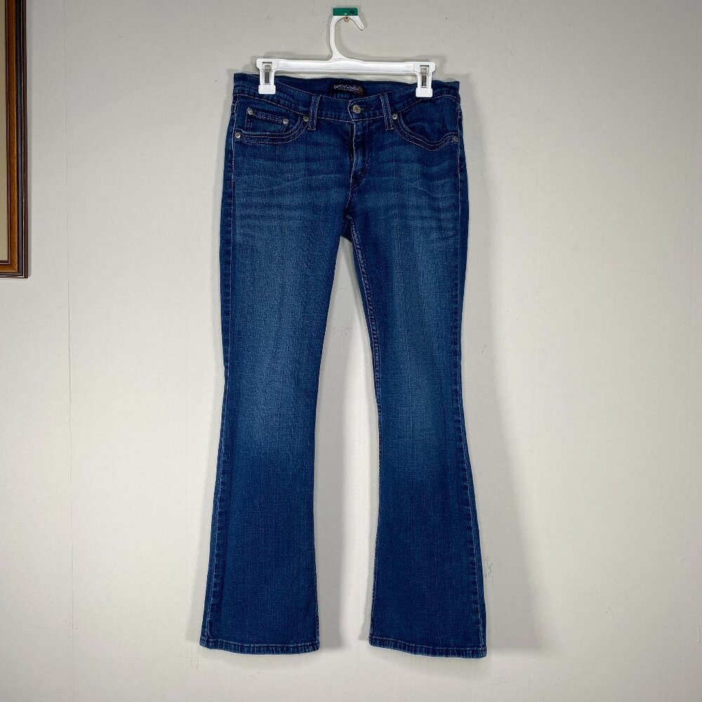 Levi's Genuinely Crafted Bootcut Denim Jean Women's 9M Low Rise Blue Casual Pant